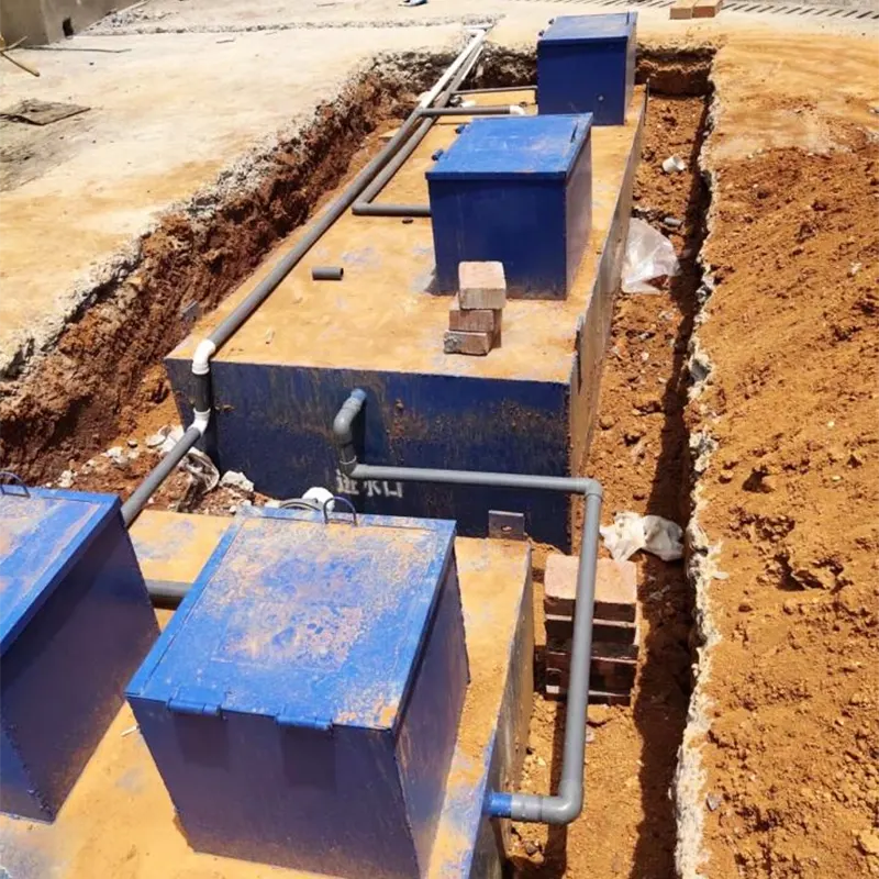 Nakabaon na Domestic Sewage Community Medium-Sized Equipment