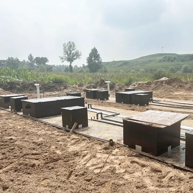 Nakabaon na Domestic Sewage Large-Scale Centralized Treatment Station